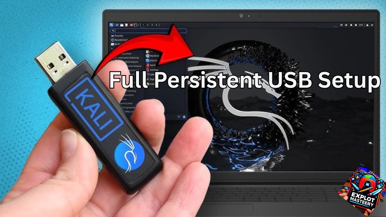 4-Minute Persistent Kali Linux USB Setup 🚀