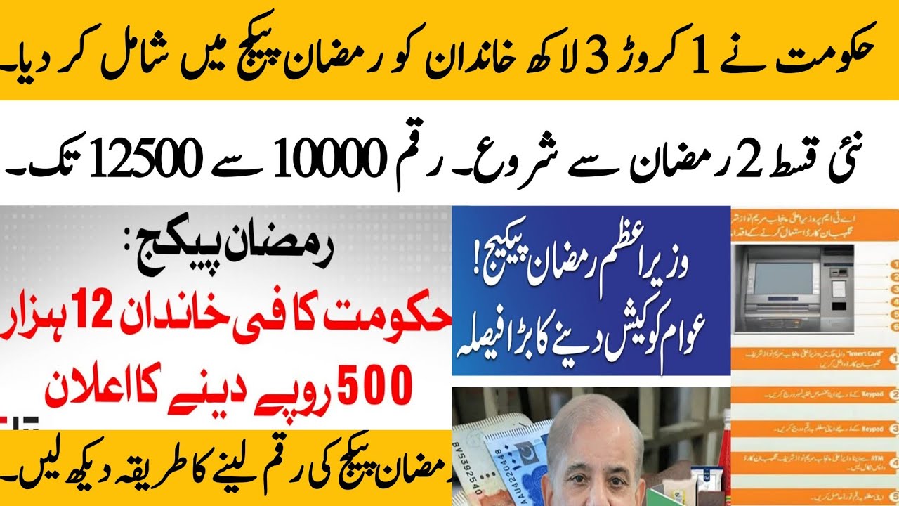 Ramzan Relief Package & BISP 8171 Update 🌙