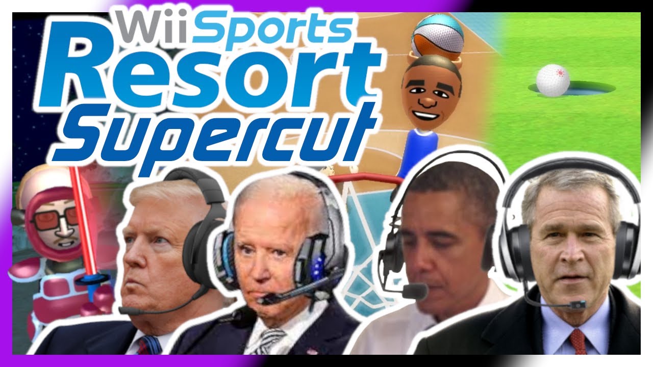 US Presidents Play Wii Sports Resort (Parts 7-10) 🏀