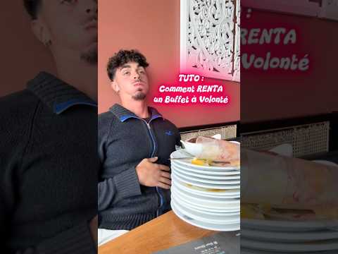 On renta un buffet à volonté 🍽️💯 #degustation #buffet #allyoucaneat #restaurant