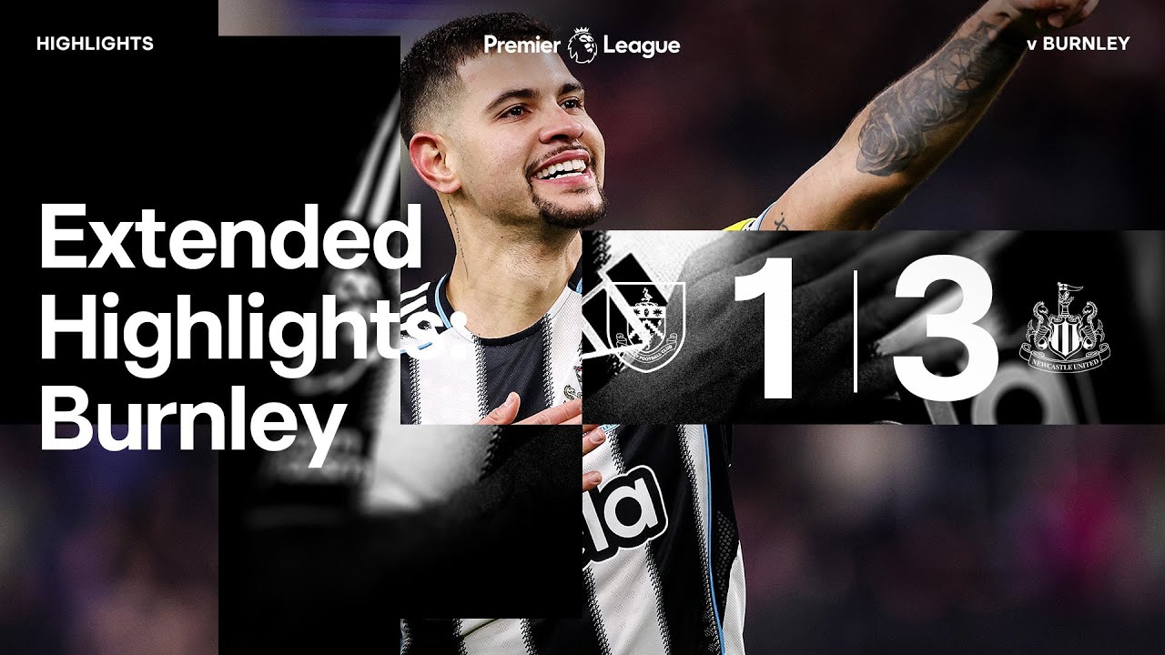 Burnley 1-3 Newcastle | Premier League Highlights ⚽