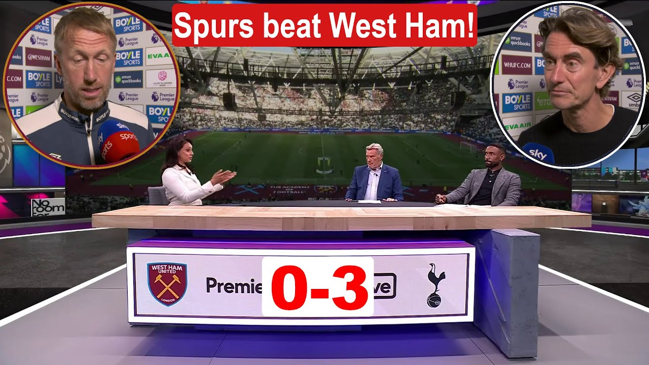West Ham vs Tottenham 0-3: Sarr, Bergvall & Van de Ven Shine + Souček Red | Match Analysis ⚽