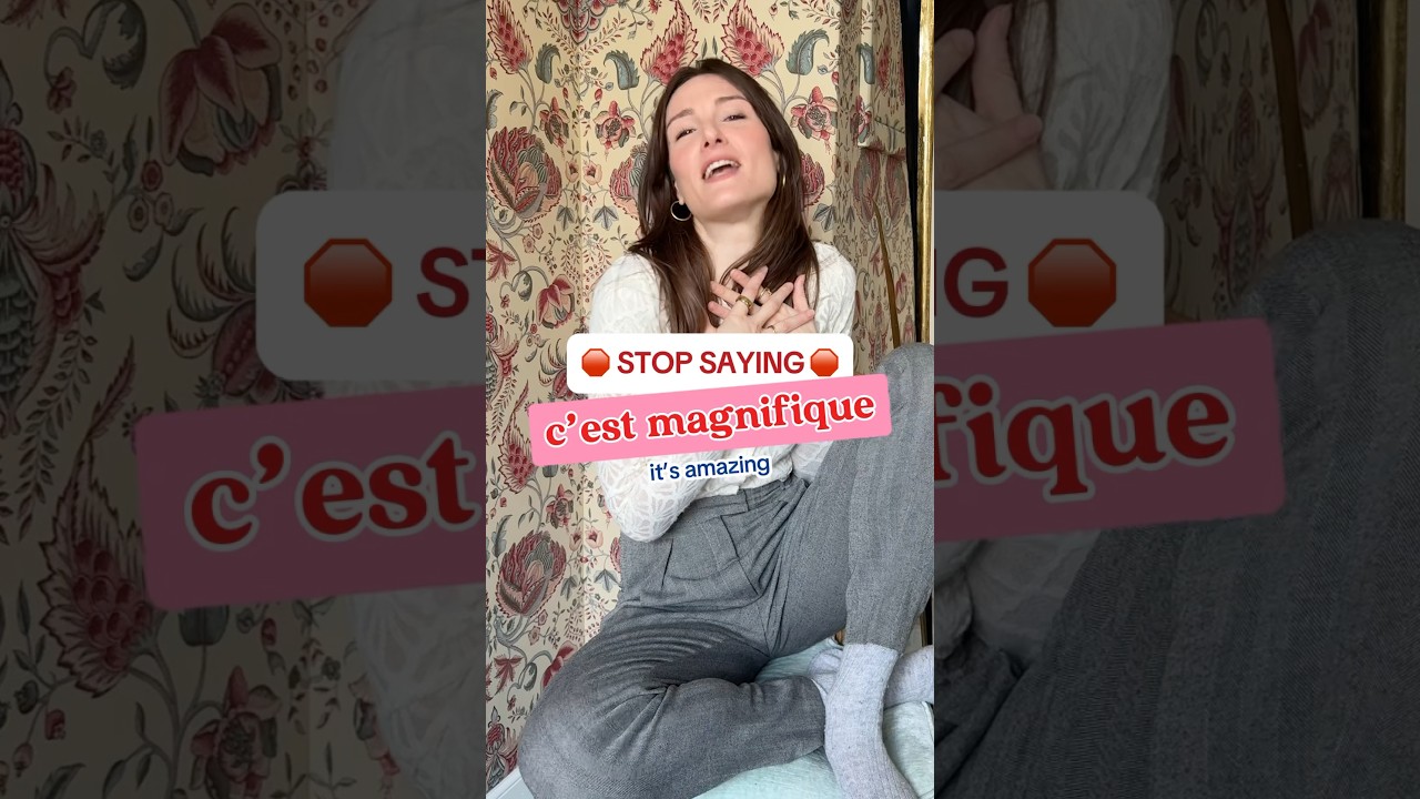 Can French teachers retire 'c’est magnifique'? 🤔