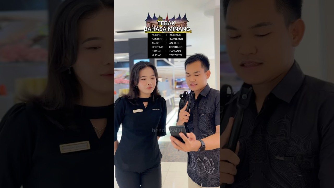 Ada yang Tau Bahasa Minang? #Quiz