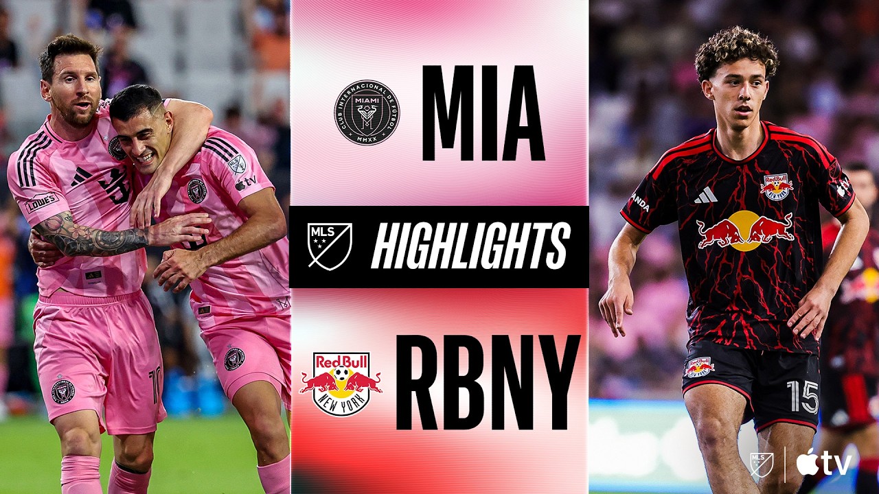 Inter Miami vs. Red Bull NY Full Match Highlights ⚽