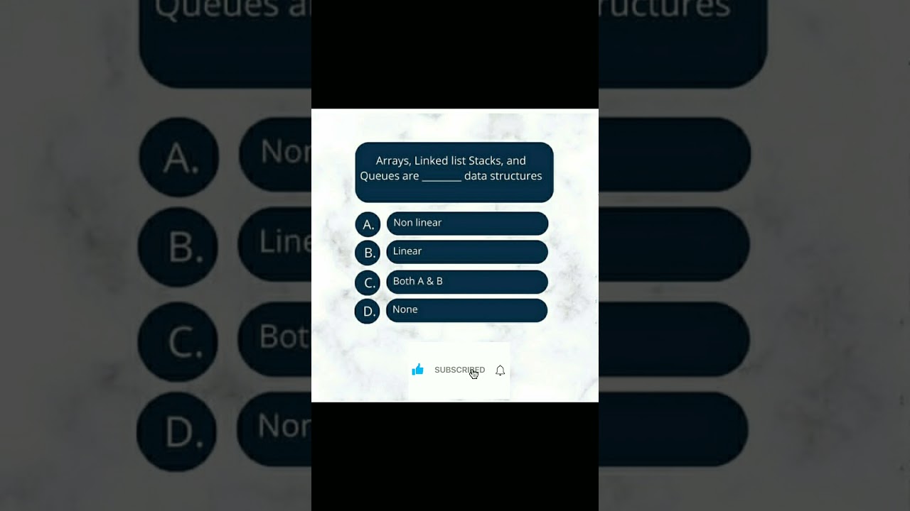 Data Structures Quiz for Developers 🧠