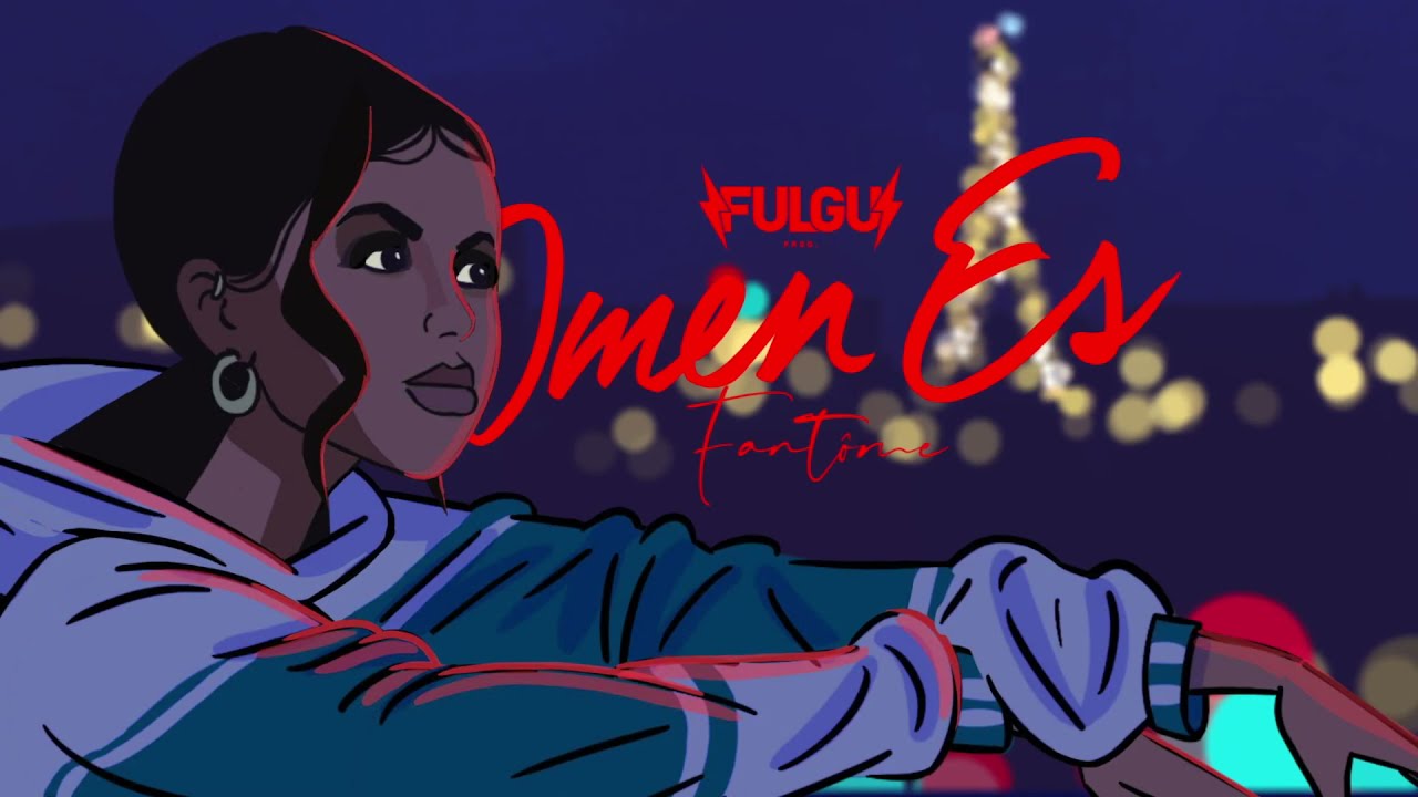 Imen Es - Fantôme (Lyrics Video) | New Single from 'Train de vie' Album 🎶