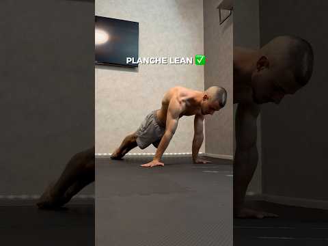 HOW TO DO PLANCHE LEAN #calisthenics #planche #plancheprogression #calisthenics #sports