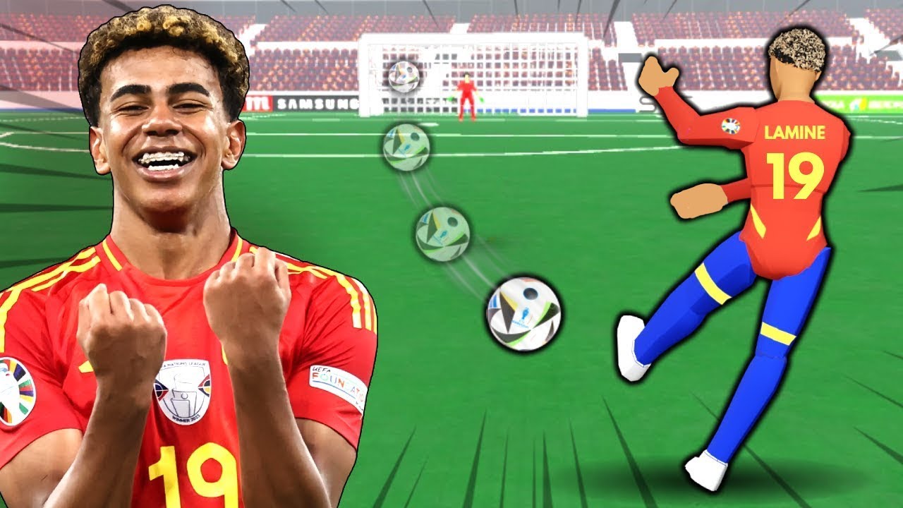 LAMINE YAMAL Plays Realistic Street Soccer on Roblox ⚽