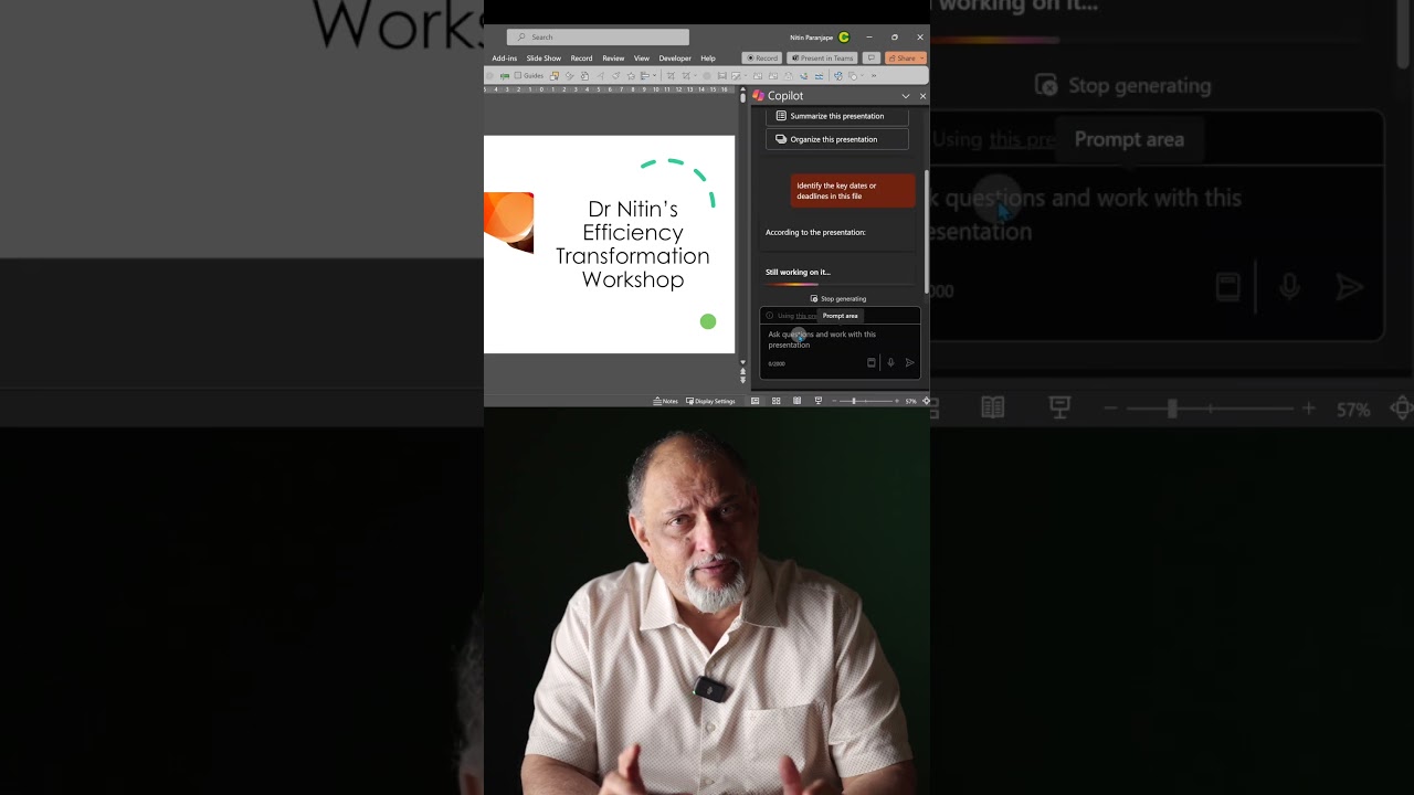 Find Key Dates in Presentations with Copilot 📅