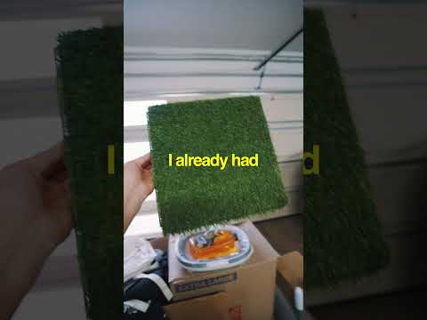 I bought FAKE Grass from IKEA?! 😭 #shorts