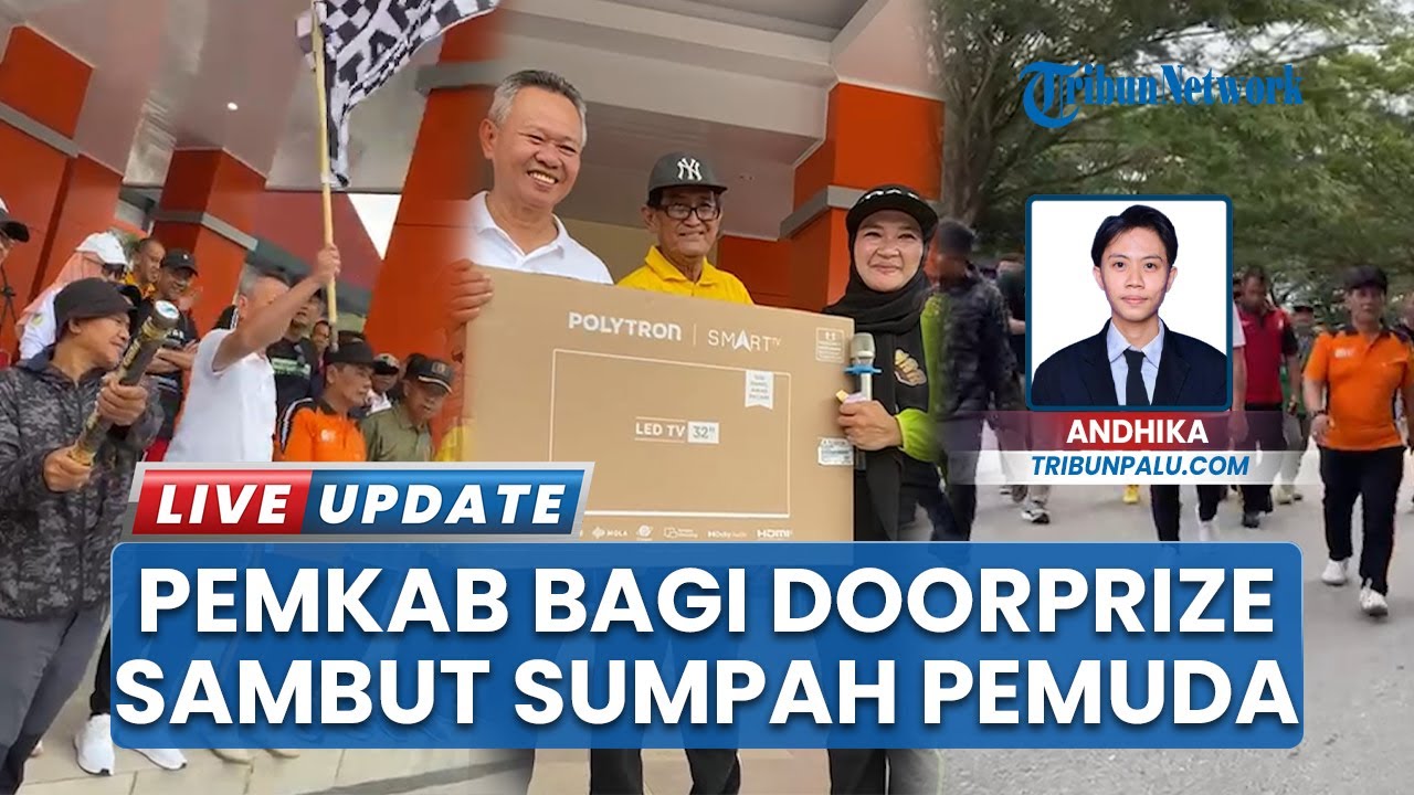 Pemkab Sigi Rayakan Hari Sumpah Pemuda ke-97 dengan Jalan Santai dan Semangat Pemuda ๐