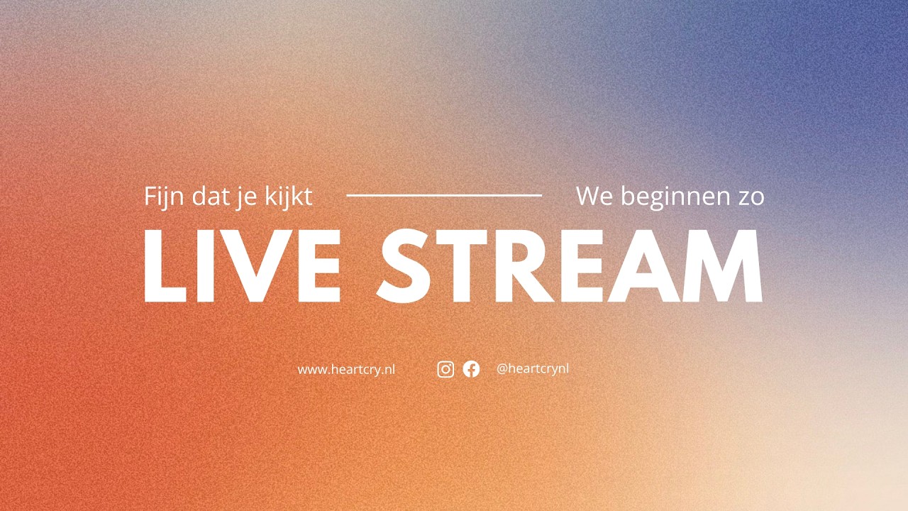 Heartcry Zondag ochtend