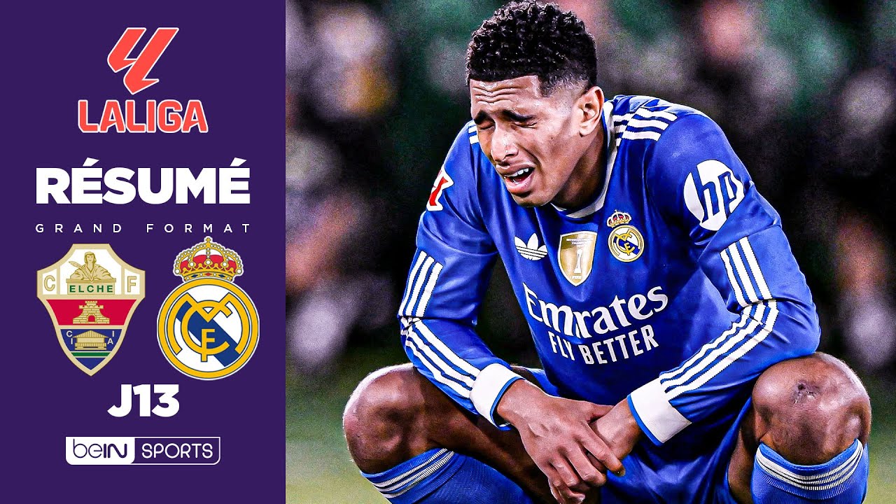 Real Madrid accroché dans un match polémique à Elche ⚽