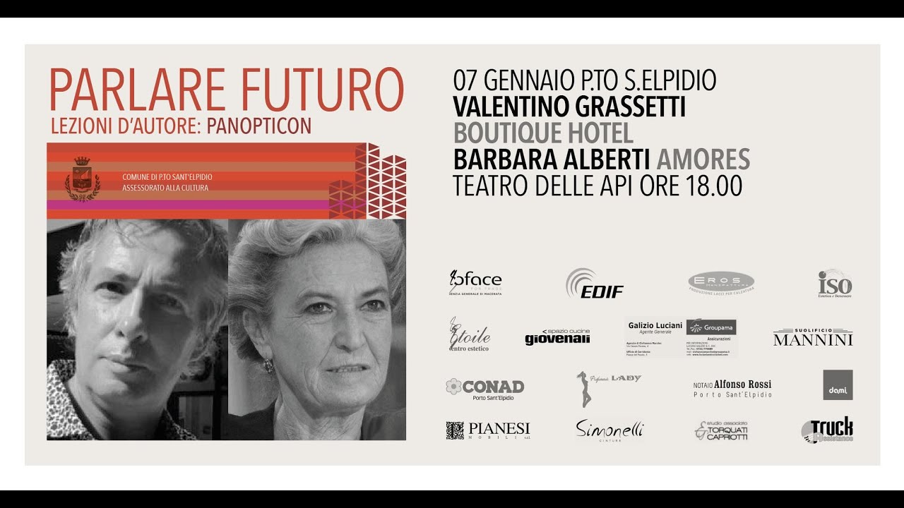 Parlare Futuro: Lezioni d'Autore con Barbara Alberti & Valentino Grassetti 🎥