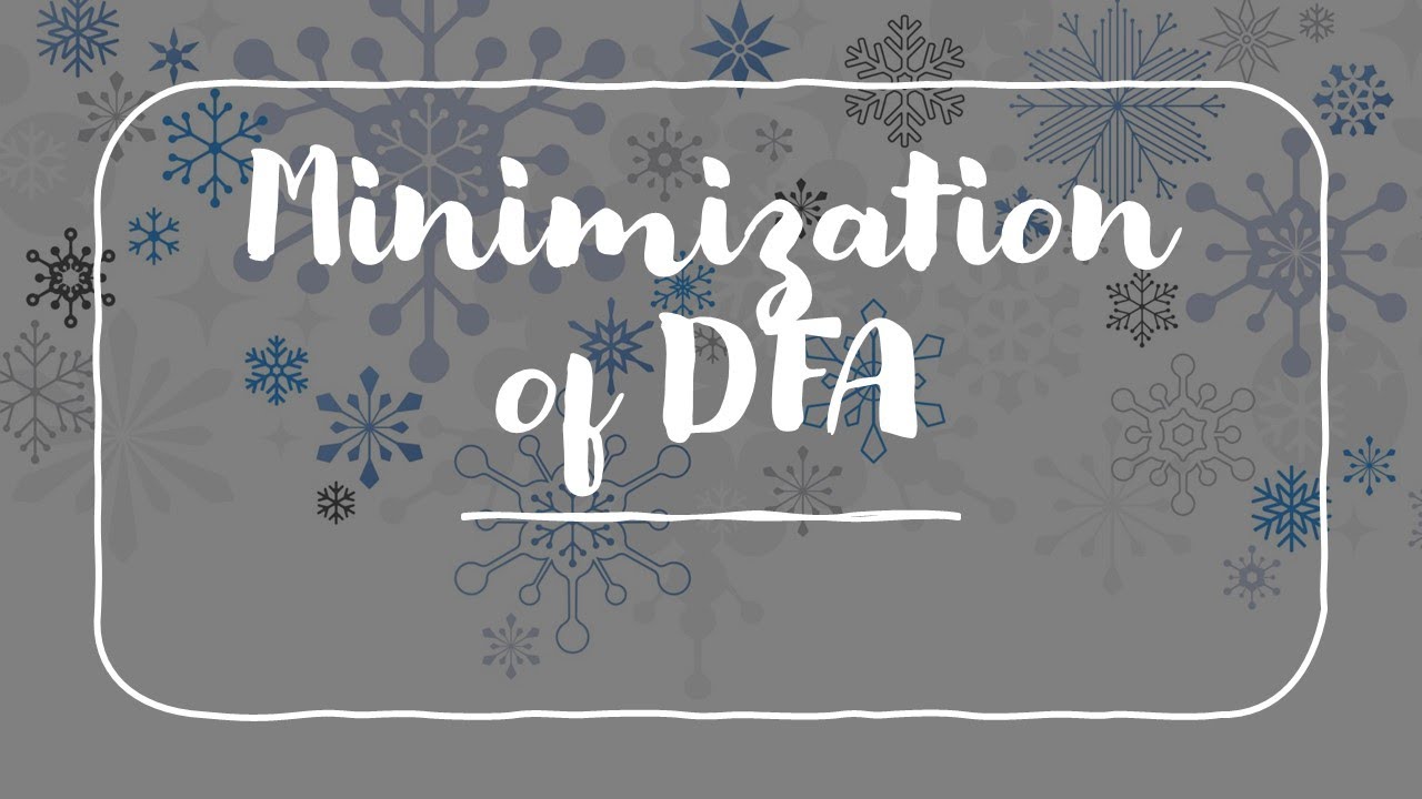 DFA Minimization Example 🤖