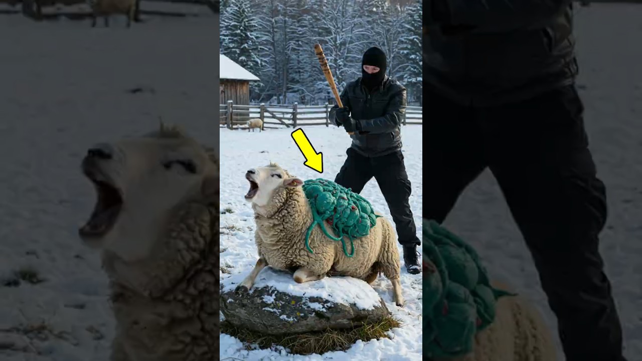 Hero Farmer Battles Monster to Save His Sheep 🐑