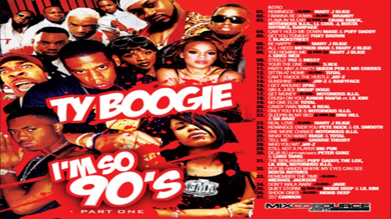 DJ TY BOOGIE - I'm So 90's Pt.1 (2010) 🎶 Nostalgic 90s Vibes