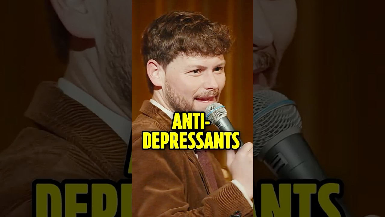 l'm anti- antidepressant. #antidepressants #depression #therapy #mentalhealth #standup #comedy