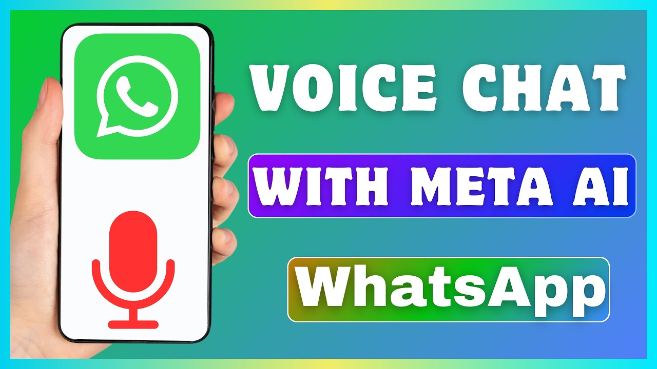 Voice Chat with Meta AI on WhatsApp 📱