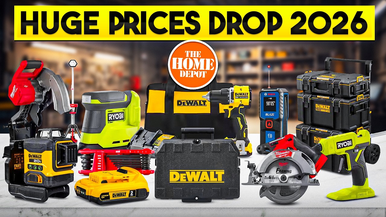 38 Home Depot January Tool Deals That Beat Black Friday 2026