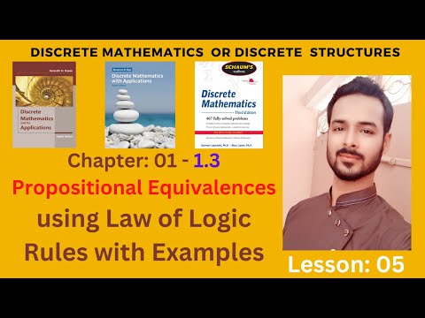 Lesson 05: Law of Logic Rules with Examples | Tautology Contradiction Contingency in Discrete Maths