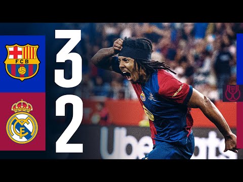 FC Barcelona 3-2 Real Madrid | Copa del Rey Final 2024/25 | El Clásico Highlights
