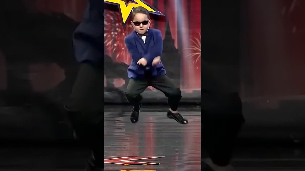 Adorable 7-Year-Old Performs 'Gangnam Style' on Turkey's Got Talent! 😎