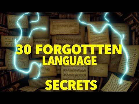 The Greatest LINGUISTIC MYSTERIES: 30 Undeciphered Ancient Scripts