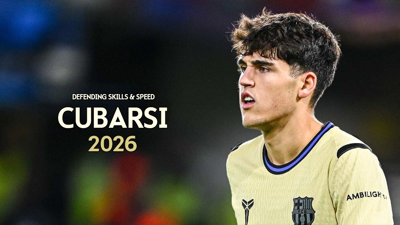 Pau Cubarsí 2026: Top Defensive Skills & Tackles 🛡️