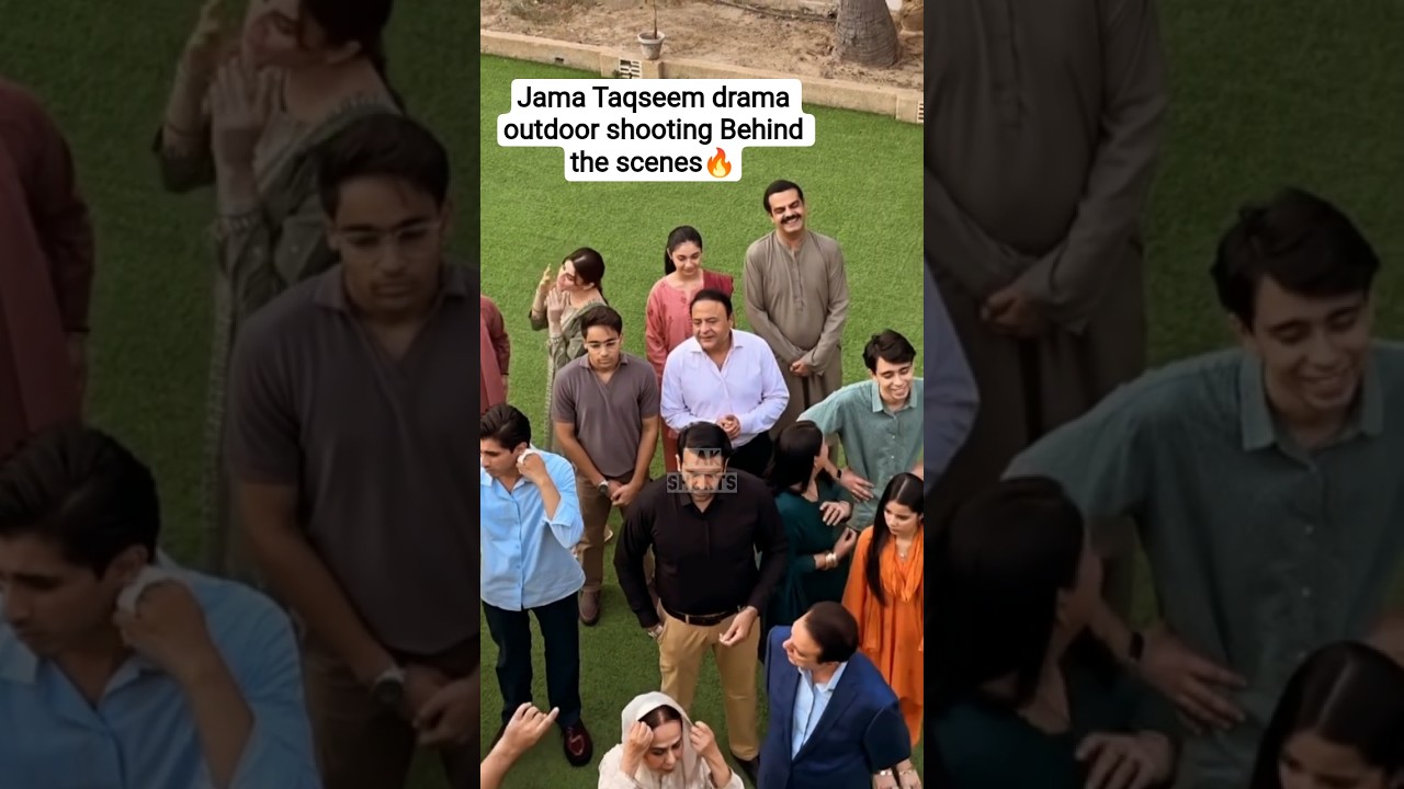 Jama Taqseem Episodes 15-17 | Exclusive Behind-the-Scenes Footage 🎬