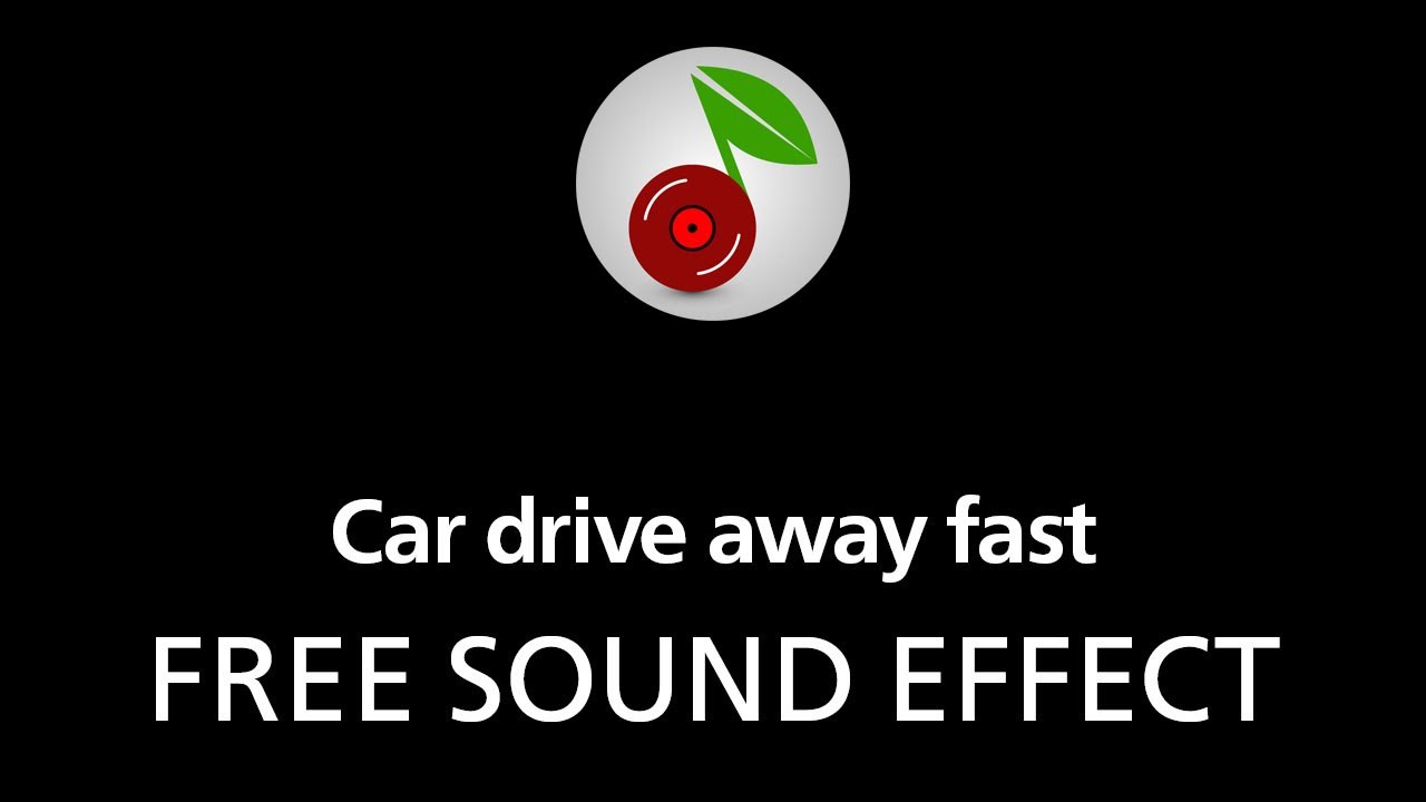 Fast Car Drive Away Sound Effect ๐