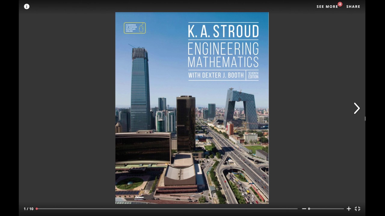 Master Engineering Mathematics with Stroud & Booth โ Free Inspection Copy Available ๐