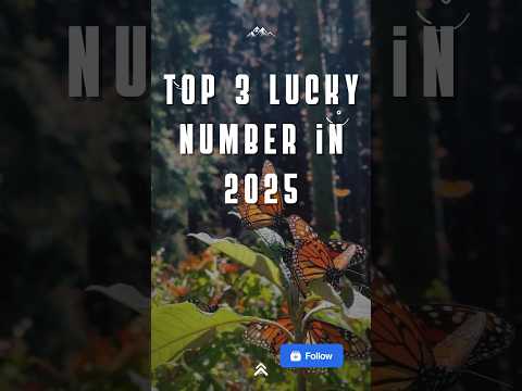 Top 3 lucky number in 2025 #luckynumber #zodiacsigns #zodiac #horoscope