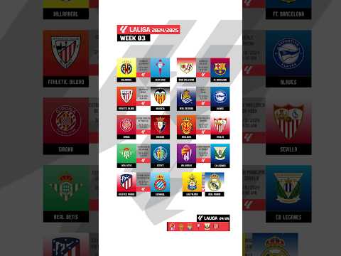 Week 03 - LALIGA 2024 / 2025