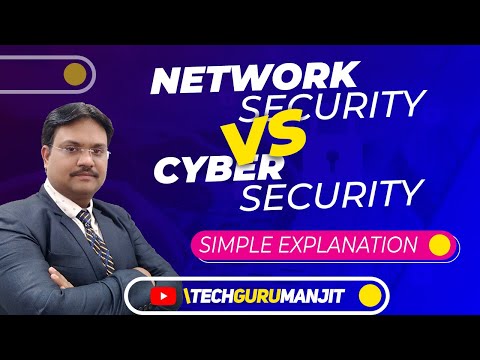 Network Security vs Cyber Security | What is Security? | Explained in Hindi