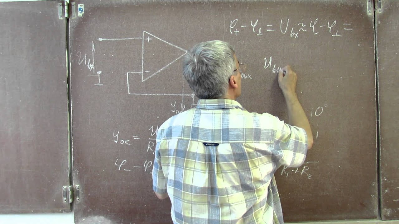 Лекция 54: Усилитель неинвертир. на ОУ 🔧