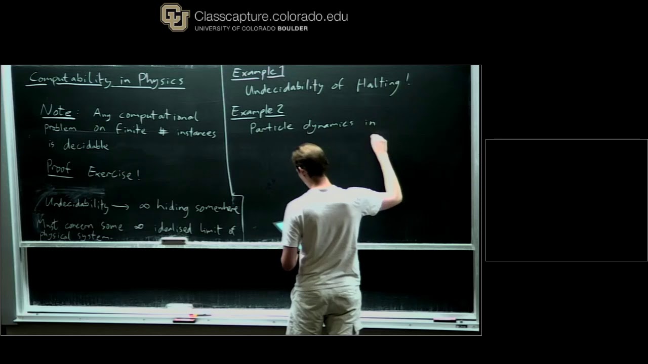 T Cubitt's Quantum Complexity Theory Lecture Series β Part III (July 20)