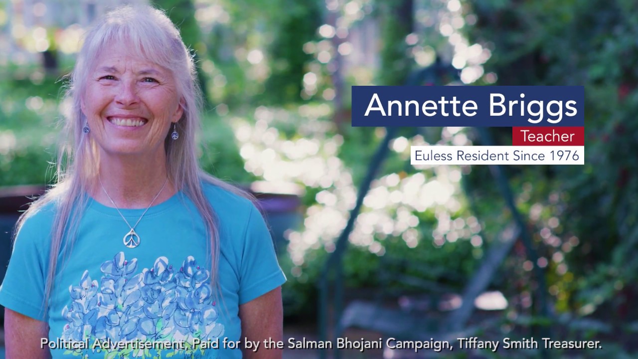 Vote Bhojani for Better Water in Euless 💧