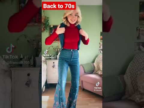 70s fashion returns #viral #shorts #fashion #vintage