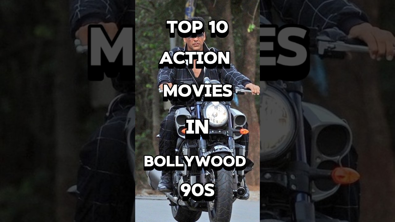 Top 10 Action Bollywood Films of the 90s 🔥