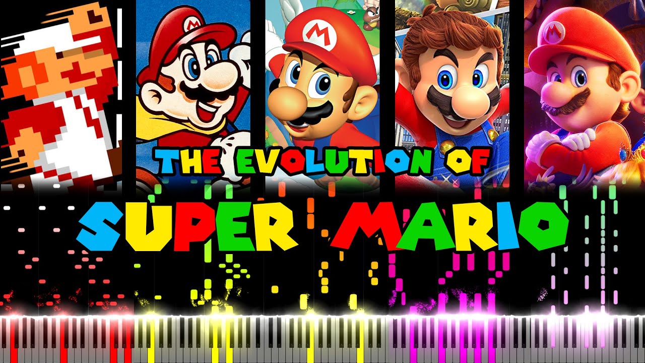 Super Mario Music Evolution (1985-2023) 🎶