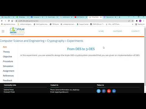 Encryption and Decryption using tripple DES