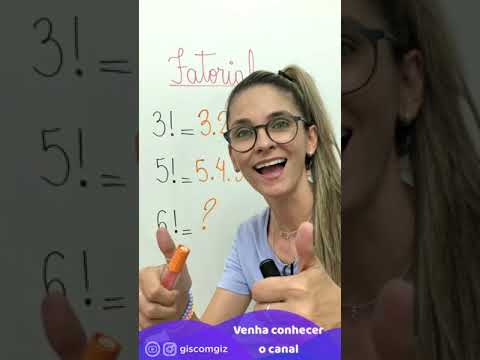 Resolução de Questões sobre Fatorial com Prof. Gis