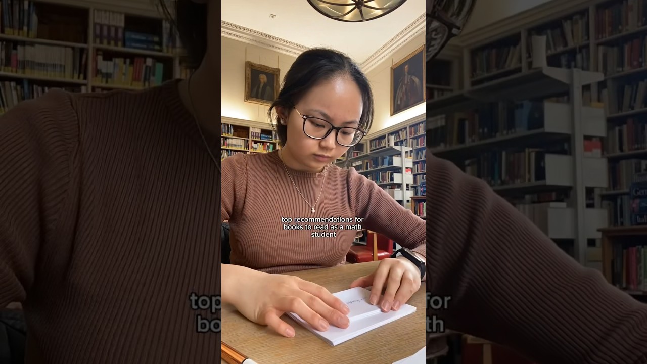 Top Math Book Recommendations from an Oxford Student 📚