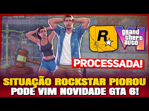 ROCKSTAR PROCESSADA e GTA 6 pode ter ARQUIVOS SECRETOS PUBLICADOS na INTERNET! + RDR 2 Remaster!