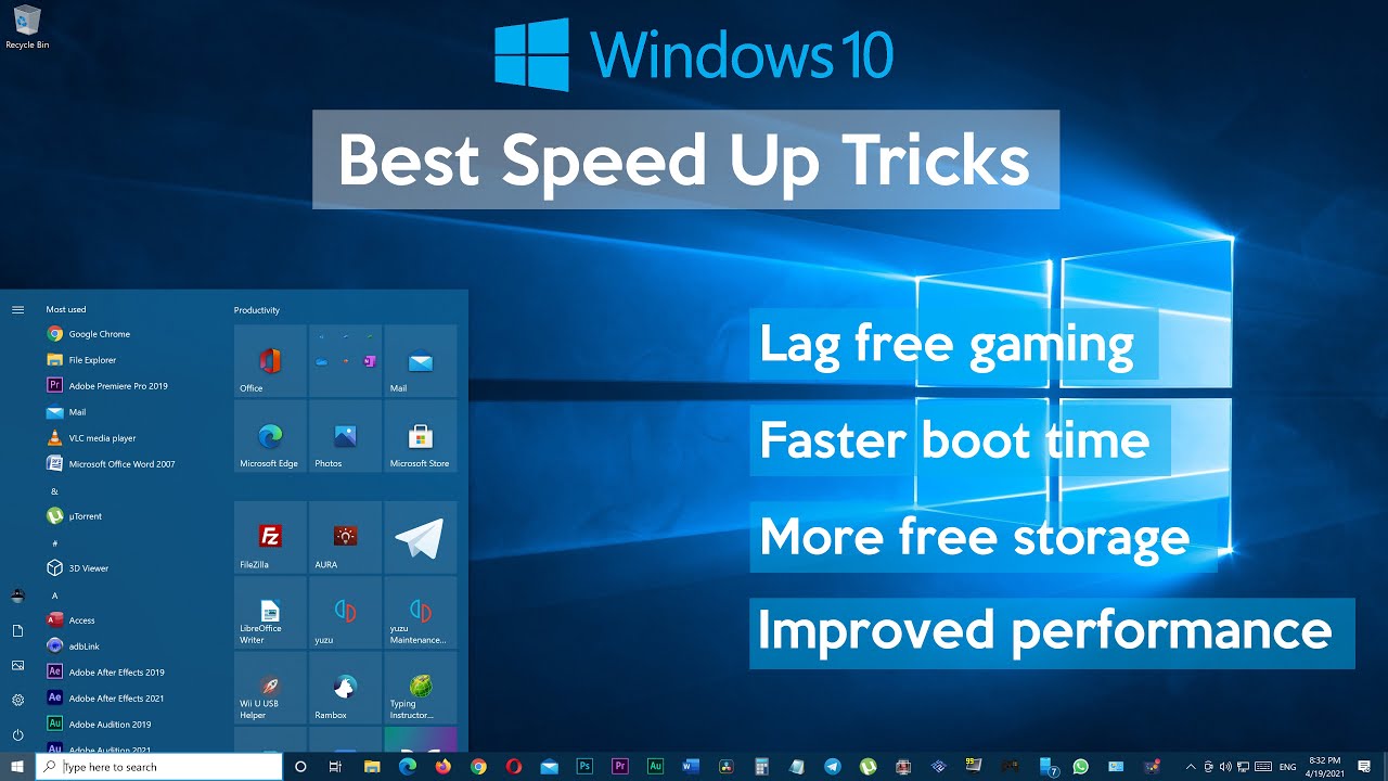 Boost Windows 10 Speed with Easy Settings π