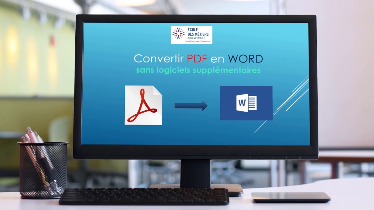 Convertir PDF en Word sans logiciel 📄