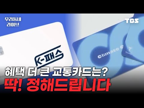 ๊ตํต๋น ํ ์ธ ๋ญ๊ฐ ๋ ํด๊น?โฆ'K-ํจ์ค' VS '๊ธฐํ๋ํ์นด๋'