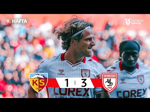 Kayserispor (1-3) Samsunspor - Highlights/Özet | Trendyol Süper Lig - 2025/26
